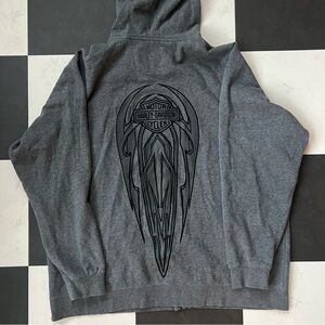 Harley Davidson Zipper Hoodie
